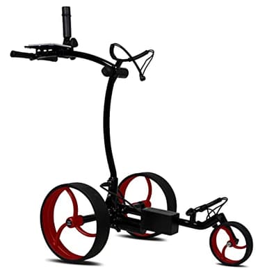 tour made RT-610S Golftrolley Elektrisch I Bergabfahrbremse I viel Zubehör I Lithiumakku 27-36 Loch I Golf Trolley Elektro I Deutsche Markenqualität