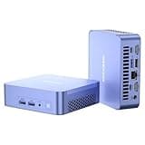 GEEKOM AI Mini PC AX8 Pro, AMD Ryzen R9-8945HS (8C/16T, bis zu 5.2GHz) Mini Destop Computer 32GB DDR5 5600Mhz RAM & 2TB PCIe Gen 4 SSD, Mini PC Windows 11 Pro, AMD Radeon 780M/WiFi 6E/BT5.2/2.5G LAN