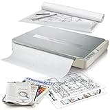 Plustek A3-Flachbettscanner OS1180, für A3-Grafiken und Dokumente Design für Büchereien, Schulen und kleine Büros. Benötigt ca. 9 Sekunden für EIN A3-Dokument.