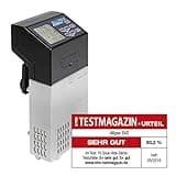 Allpax SV 2 Sous Vide Garer, zum Einhängen in Wasserbäder bis 30 l, sorgt für gleichmäßige Temperatur & auf den Punkt gegarte Lebensmittel, LCD Display mit Soft-Touch Panel, 1500 W