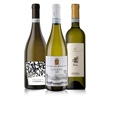 The Wine Guys The Wine Guys Probierpaket Lugana zum Kennenlernen | Weinpaket mit italienischem Weißwein (3 x 0.75 l)