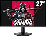 KOORUI 27 Zoll Gaming Monitor, PC Bildschirm 240Hz, FHD, 1ms, Adaptive Sync (1920 x 1080p, DCI-P3 90%, SRGB 100%, HDMI, DisplayPort, VESA 75x75)