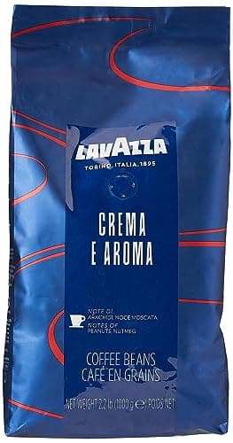 Lavazza Kaffee Creme e Aroma Blau, Espresso, Bohnenkaffee, Röstkaffee, Ganze Bohnen, 1000g