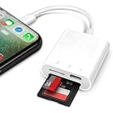Oblinple 3 in 1 SD Kartenleser für iPhone iPad, Micro SD Card Reader, TF Karte Handy Speicherkarten SD Karten Adapter für Kamera Kartenlesegerät Audiorecorder Drohne Fahrrekorder