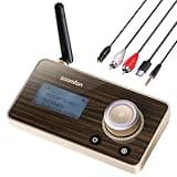 SOOMFON aptX LL & HD Bluetooth 5.2 Sender Empfänger, 3-in-1 HiFi Bluetooth Adapter Transmitter Receiver für TV, Stereoanlage & Kopfhörer, Lautstärke Regeln, Duale Verbindung, Aux/Optisch/RCA