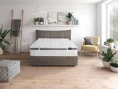 Traumnacht Komfort atmungsaktive Matratzenauflage 160x200 cm, Topper, Schoner für Matratzen bis 30 cm Höhe, Öko-Tex zertifiziert, Allergiker geeignet, produziert nach deutschem Qualitätsstandard