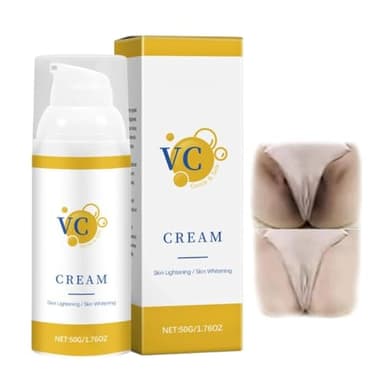 Aufhellungscreme Dunkelfleckenentferner für den Körper, Bleichcreme für dunkle Flecken & Altersflecken, Pigmentflecken Entferner, Skin Whitening Cream für Intimbereiche, Achselhöhlen & Bikinizone (1)