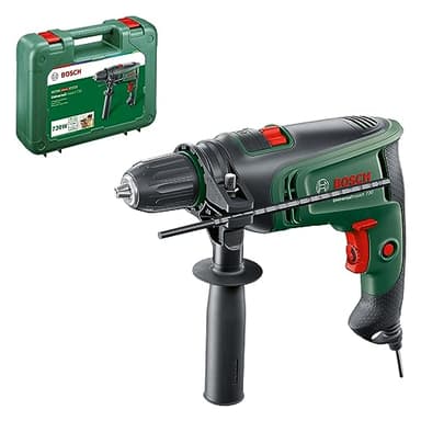 Bosch Schlagbohrmaschine UniversalImpact 730 (Präzisionsbohren in Mauerwerk, Holz und Stahl; 730-Watt-Motor; im Koffer)