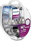 Philips 12972VPS2 VisionPlus +60% H7 Scheinwerferlampe 12972VPS2, 2er Kit, Twin box, Twin box
