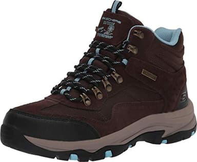 Skechers Damen Trego Base Camp Walking-Schuh, Chocolate, 39.5 EU