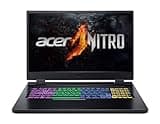 Acer Nitro 5 (AN517-55-72JT) Gaming Laptop | 17,3" FHD 144Hz Display | Intel Core i7-12650H | 16 GB RAM | 1 TB SSD | NVIDIA GeForce RTX 4060 | Windows 11 | QWERTZ Tastatur | schwarz