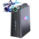 ACEMAGIC AD08 Mini PC Core i9-11900H, 16GB DDR4 512GB SSD(8C/16 T,Up to 4.9GHz) Mini Desktop PC with WiFi 6/BT5.2/4K@60Hz Triple Display/HDMI 2.0 Mini Gaming PC