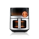 Ufesa Heron Max Friteuse, Heißluftfritteuse, 8 L, 2000 W, Air Pulse Ultra Technologie, Steam Touch, Heissluftfriteuse Mit Dampfer, BPA und PFOA frei