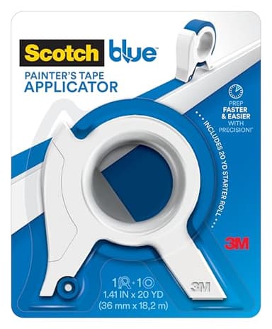 ScotchBlue TA3-SB Malerband-Applikator, blau, mit 1 Starterrolle, 3,6 cm x 20 m