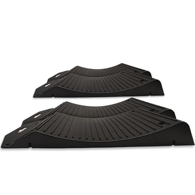 CAIRCON 4er Set Reifenschoner gegen Standplatten – Reifenwiege für PKW bis 20 Zoll – 21×44 cm