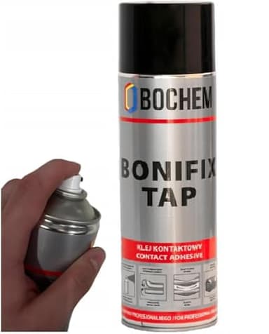 TAPHICEROS Filz Sprühkleber Klebstoff Autohimmelstoff Dachhimmel Universal Adhesives Stark Flexible Verbindung, Schnell Haftend und Verdunstung, Leichte Verarbeitung Präzises Auftragen, 500ml