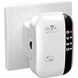 2025 Neu WLAN Repeater WLAN Verstärker 300Mbit/s 2,4GHz WiFi Booster mit Repeater/Router/Access Point Modus,Einfache Einrichtung,WiFi Range Extender Mit LAN/WAN Port