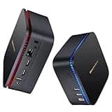 Blackview MP60 Mini PC W-11 Pro,Intel Twin Lake N150 (Aufgerüstet N100, bis zu 3.60 GHz), 16GB RAM 512GB M.2 SSD Mini Computer, 4K UHD Dual HDMI, 5G WiFi, Mini Desktop PC für Büro/Home