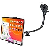 APPS2Car Tablet Halterung Auto,Tablethalterungen Auto,Für 7,9-11 Zoll Schwanenhals Tablet Halterung Auto Vorne Für iPad Mini/9,7/10,2/10,5 Und Mehr,13" Long Arm Anti-Vibration 360 Grad Einstellbar