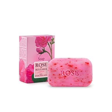 Biofresh Rose of Bulgaria Seife mit 100% natürlichen Inhaltsstoffen, 100 g