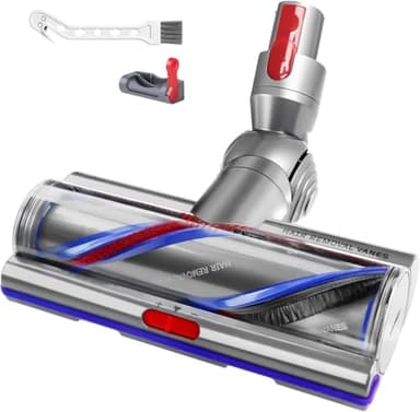 Torque Drive Bürste für Dyson V11 V15 V10 V8 V7 Bürste Anti-Tangle Einstellbare Saugkraft Elektrische Bodenbürste für Dyson SV10 SV11 SV12 SV14 SV15 Zubehör für Turbobürste für Hartboden und Teppiche