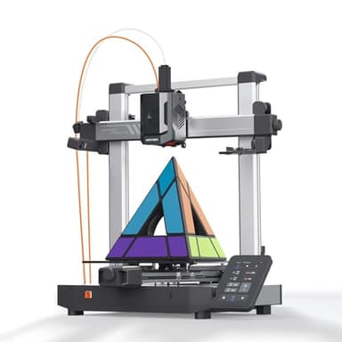 Anycubic Kobra 3 V2 3D Drucker, Verbesserte Auto Nivellierung, Intelligentes Drucken, 600mm/s Hochgeschwindigkeitsdruck, Erweiterbar auf Mehrfarbendruck, Druckgröße 255 * 255 * 260mm