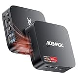ACEMAGIC K1 Mini PC, AMD Ryzen 5 7430U (Äquivalent zu 5850U, 6C/12T, Bis zu 4.3Ghz),32GB DDR4 512GB M.2 SSD Windows 11 Pro Mini PC, Mini Computer with WiFi 6 | BT 5.2 | 4K Triple Display | Type-C