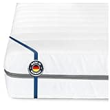 BMM Matratze 140x200 cm Klassik XXL Härtegrad H4 extra fest/Kaltschaummatratze Öko-Tex Zertifiziert/ergonomische 7 Zonen Matratze Höhe 12 cm/Matratzen produziert in Deutschland