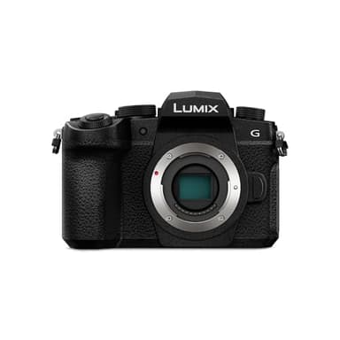 Panasonic LUMIX DC-G97E Micro Four Thirds Wechselobjektiv Kamera, 20,3 MP, 4K 30p Video, extrem schneller AF, OLED-Sucher, frei schwenkbarer-LCD, WLAN, Bluetooth, Staub-/Spritzwasserschutz, Schwarz