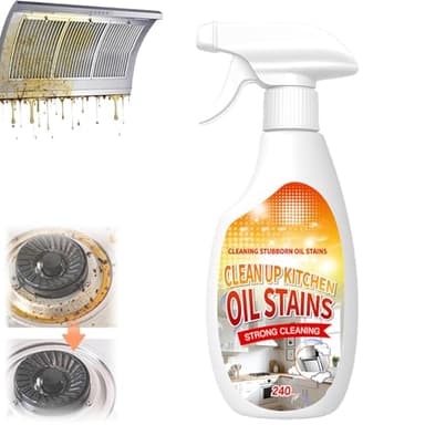 Heavy Duty Degreaser, Oil Stains Clean up Kitchen, Best Degreaser Cleaner, for Kitchen, Oven, Grill & Stovetop (1)