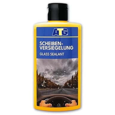 ATG® Scheibenversiegelung Auto 250ml - Profi Nano Versiegelung Auto Glasversiegelung - Effektive Autoscheiben Versiegelung mit Lotuseffekt - Regenabweiser Autoscheiben mit Abperleffekt für klare Sicht