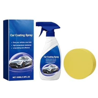 Scheibenversiegelung Auto - extremer Abperleffekt für klare Sicht - Glasversiegelung Auto für wasserabweisende Scheiben (Scheibenversiegelung 100ml) (100ML)