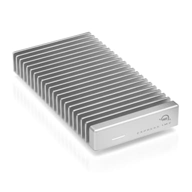 OWC Express 1M2 tragbares NVMe Thunderbolt (USB-C) SSD-Laufwerk USB4, ultraschnelles externes SSD-Laufwerk mit Aluminium-Kühlkörpergehäuse (nur Gehäuse)