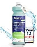 Treufix Bodenreiniger für Wischroboter Reinigungsmittel Konzentrat 1L | Kompatibel mit allen Wisch- & Saugroboter mit Nass Funktion für streifenfreie und schaumarme Sauberkeit | Made in DE