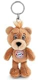 FC Bayern München Schlüsselanhänger Berni 10 cm Anhänger - Plus Aufkleberkarte FCB