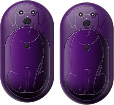 Lepwings Handwärmer Elektrisch, 2er-Pack, 6000 mAh Taschenwärmer Wiederverwendbar mit 3 Modi, 20 Stunden Lang Anhaltende Wärme, Tragbarer USB-Aufladbarer Handwärmer für Outdoor im Winter