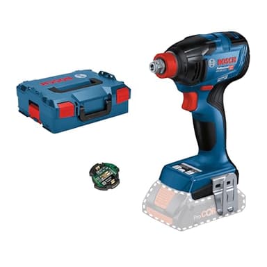 Bosch Professional 18V System Akku Drehschlagschrauber GDX 18V-210 C (max. Drehmoment 210 Nm, inkl. Bluetooth Low Energy Modul GCY 42, L-BOXX, ohne Akku/Ladegerät)