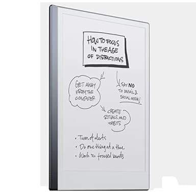 Remarkable 2 - Die Neue Generation der Paper-Tablets – Schreibe auf das papierähnliche Display und alle Deine Notizen Werden automatisch in digitalen Text umgewandelt