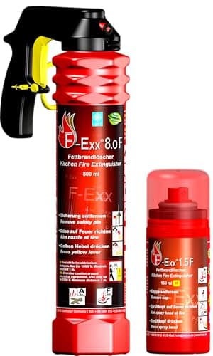 F-Exx® Schaum-Feuerlöscher Sparpaket 1x F-Exx® 8.0 F, 1x F-Exx® 1.5 F