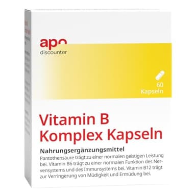 apodiscounter Vitamin B Komplex Kapseln (1x 60 stk)