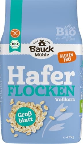 Bauckhof Haferflocken Großblatt glutenfrei Bio (6 x 475 gr)