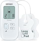 Omron E3 Intense TENS-Gerät – Anpassbare Schmerztherapie mit 6 Programmen, 3 Massage Programmen, 15 Intensitätsniveaus und langlebigen, wiederverwendbaren und waschbaren Pads