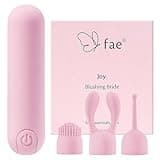 Fae Mini Vibration für Frauen - Klitoris und G-Punkt Stimulator mit 10 Vibrationsmodi & 3 Aufsätzen Sexspielzeug, Stimulator Sex Toy Vibratorensets - Joy Serie, Blushing Bride