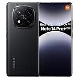 Xiaomi Redmi Note 14 Pro+ 5G Smartphone 8+256GB 200MP AI Camera All-Star Durability Snapdragon® 7s Gen 3 1.5K 120Hz Eye-Care Display 5110mAh Battery with NFC, Without Charge (Schwarz)