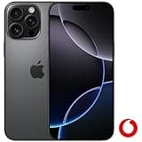 Apple iPhone 16 Pro Max mit Vodafone Vertrag | Aktion: 25% Basispreis-Rabatt | 24 Mon. Laufzeit | in Titan Schwarz | mit 256 GB Speicher