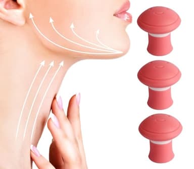3 Stück Jawline Trainer Kieferretter,Kiefer Trainer und Doppelkinn Entferner,Face Exerciser Gesichtstrainer Kiefer,Jaw Trainer für Männer und Frauen