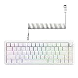 Attack Shark X65PRO HE Rapid Trigger Keyboard, Magnetic Keyboard, Gaming Keyboard, Magnetic Switch, Tri-Mode, 0.01mm RT Accuracy, 0.125ms Latency, 8K Polling Rate, 128K Scan Rate, Dye-sub PBT Keycap