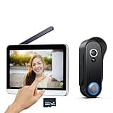 SIMBAILAI 7 Zoll HD Kabellose Video Türsprechanlage mit Kamera,Vollständiger Touchscreen,1080p HD,Bewegungssensor(PIR),160° Weitwinkel-Kamera,Snapshot,Nachtsicht,Drahtlose Türklingel mit Akku