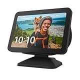 Echo Show 8 (3. Gen., 2023), Anthrazit + verstellbarer Ständer, Anthrazit