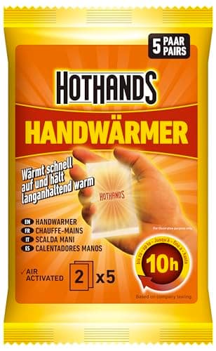HOTHANDS Handwärmer - 5paar - luftaktiviert - es wärmt automatisch - sofort zu gebrauchen
